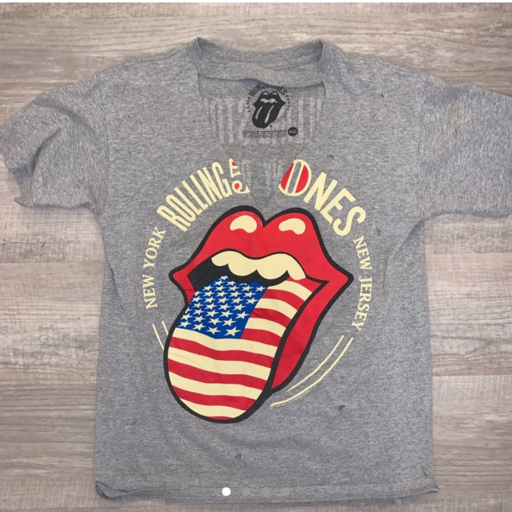 VINTAGE ROLLING STONE TEE 50TH ANNIVERSARY TOUR